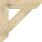 Ekena Millwork Traditional Slat Rough Sawn Bracket, Douglas Fir, 6"W x 30"D x 30"H BKT06X30X30TRA06RDF - alternate 2